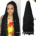 Gypsy  Nu Faux Locs Curly Goddess Crochet Hair Packs Nu locs Synthetic Braids Extension  Nu Faux Locs